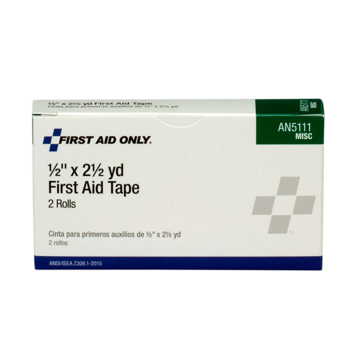 First Aid Only 1/2’’x 2.5 yd. Tape 2 Per Box