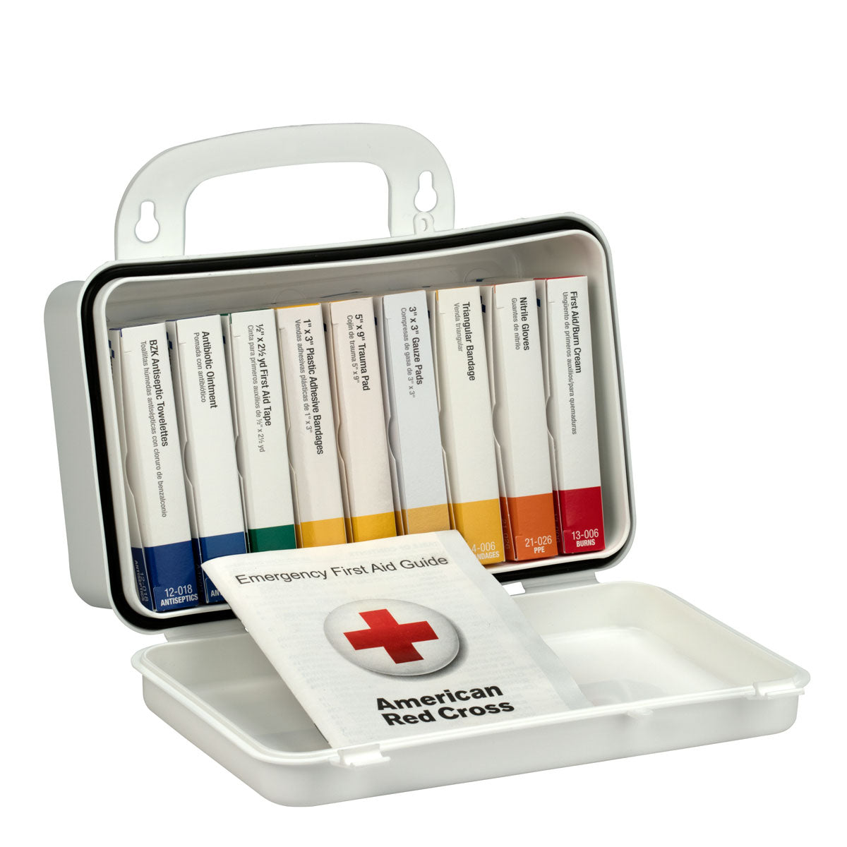 First Aid Only 10 Unit Kit Plastic Case OSHA Compliant