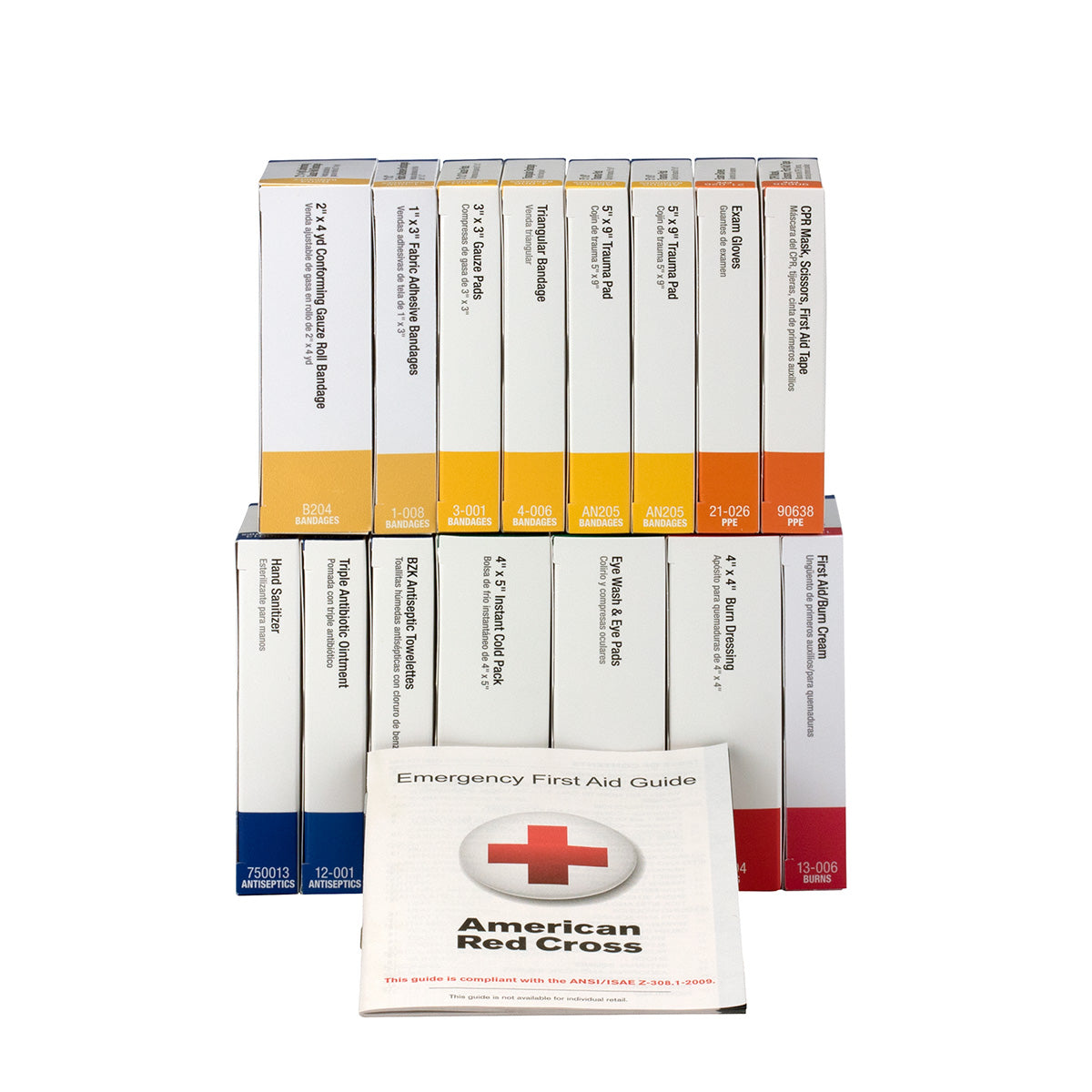 First Aid Only 16 Unit ANSI A Refill 2015 Compliant
