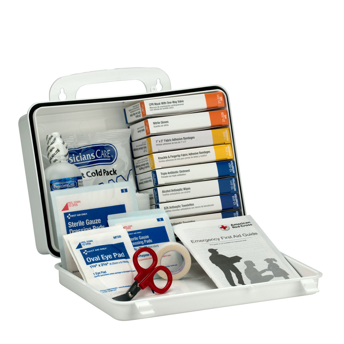 First Aid Only 16 Unit Truckers Kit Plastic Case
