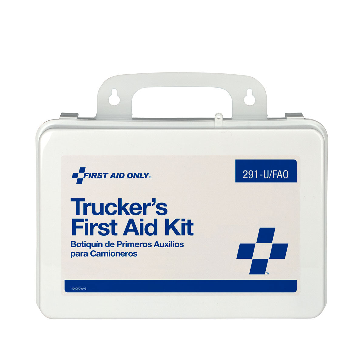 First Aid Only 16 Unit Truckers Kit Plastic Case