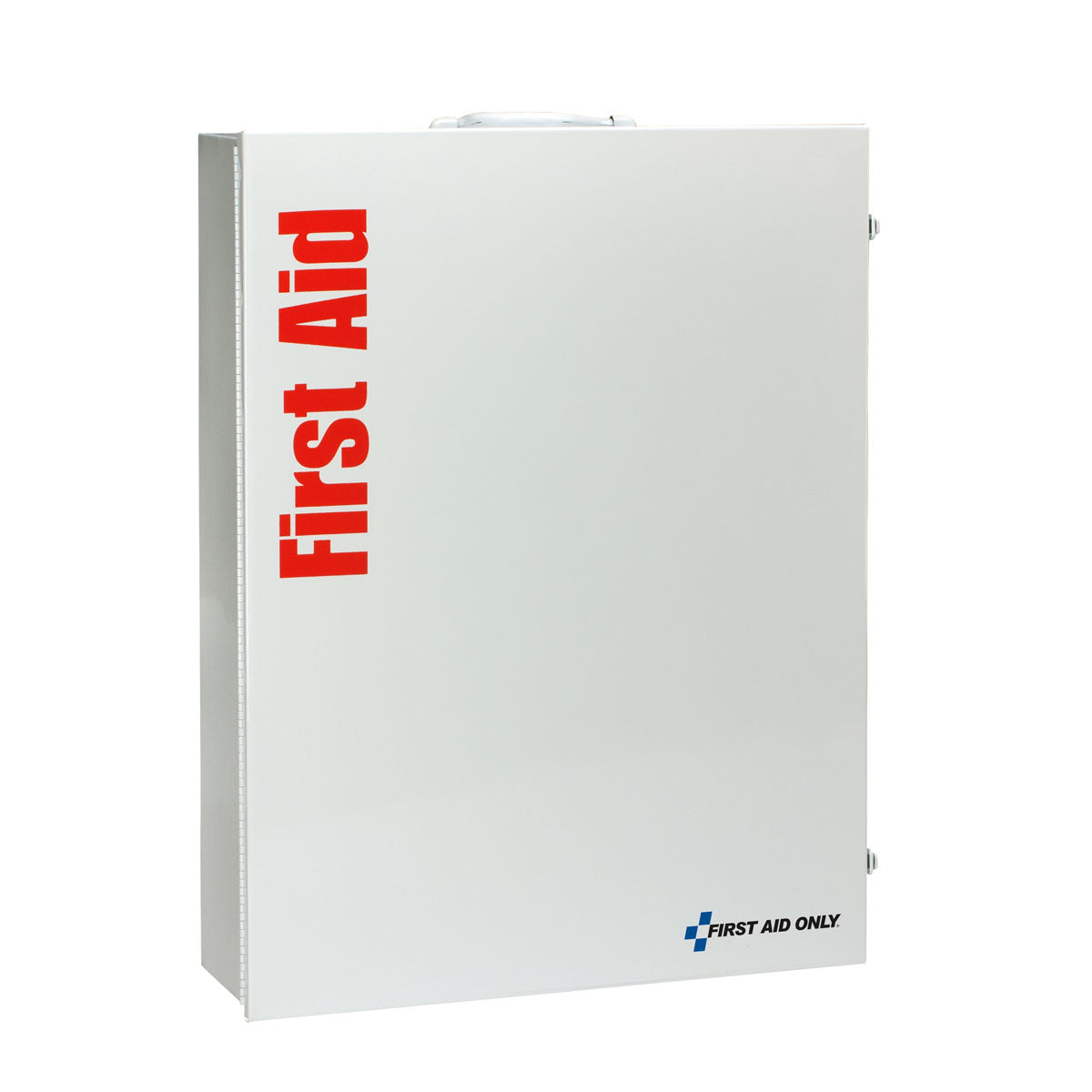 First Aid Only 200 Person 5 Shelf Industrial Metal Cabinet with Pocket Liner