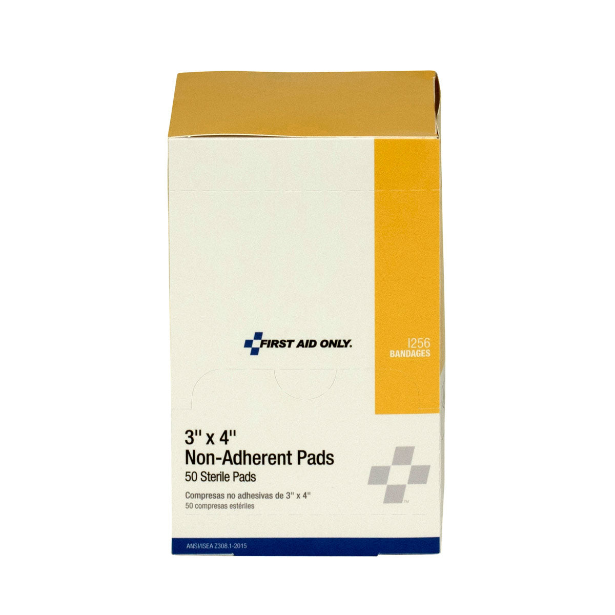First Aid Only 3’’x4’’ Non-Adherent Pads 50 per Box