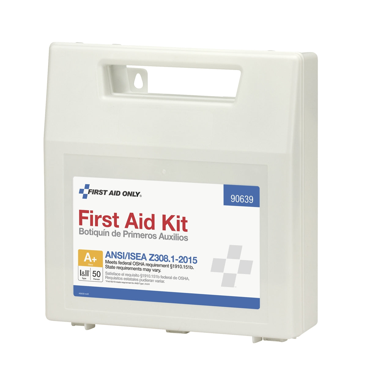 First Aid Only 50 Person ANSI A+ Bulk Kit Plastic 2015 Compliant