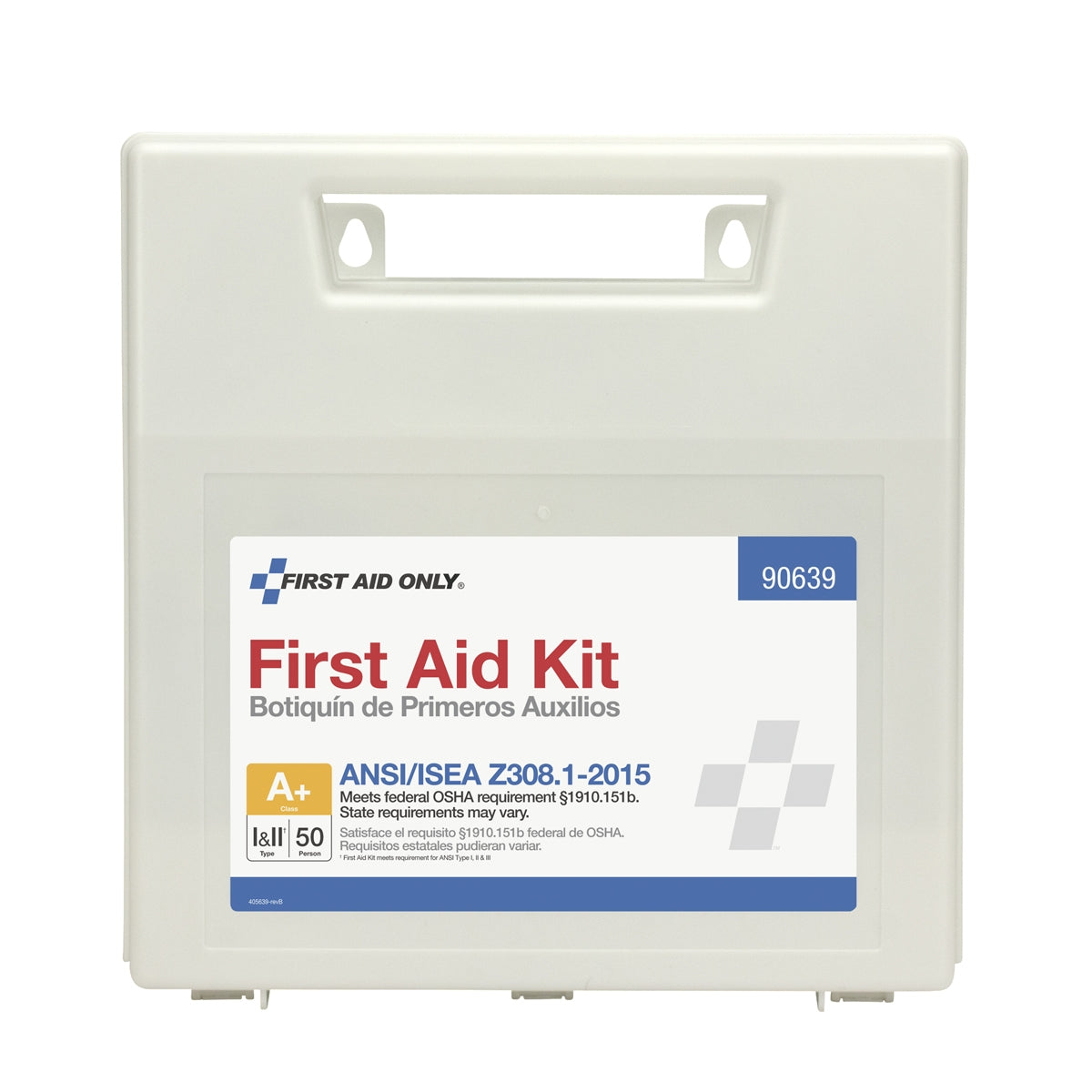 First Aid Only 50 Person ANSI A+ Bulk Kit Plastic 2015 Compliant
