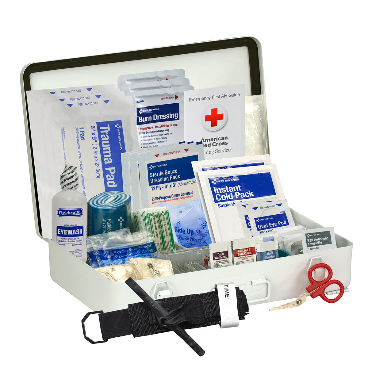 First Aid Only 50 Person ANSI B Metal Kit 2021 Compliant