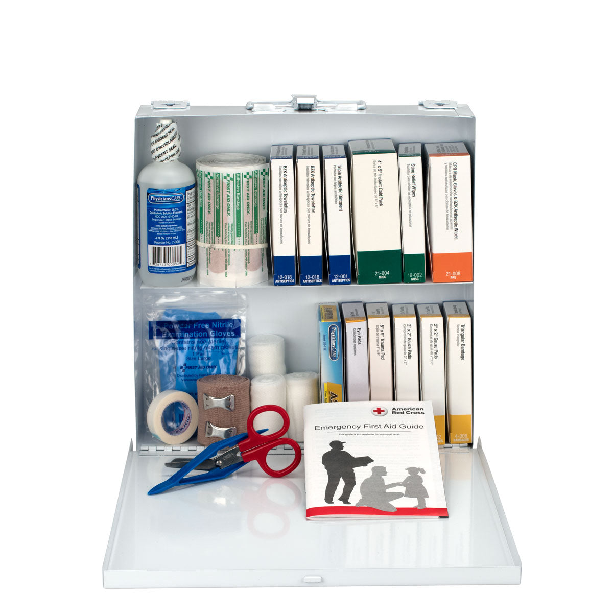 First Aid Only 50 Person Kit Metal Case