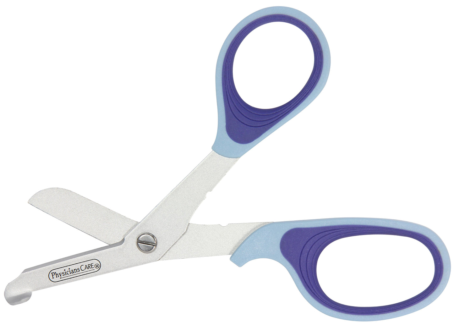 First Aid Only 7.5’’ Non-Stick Titanium-Bonded Bent Bandage Shears Blue