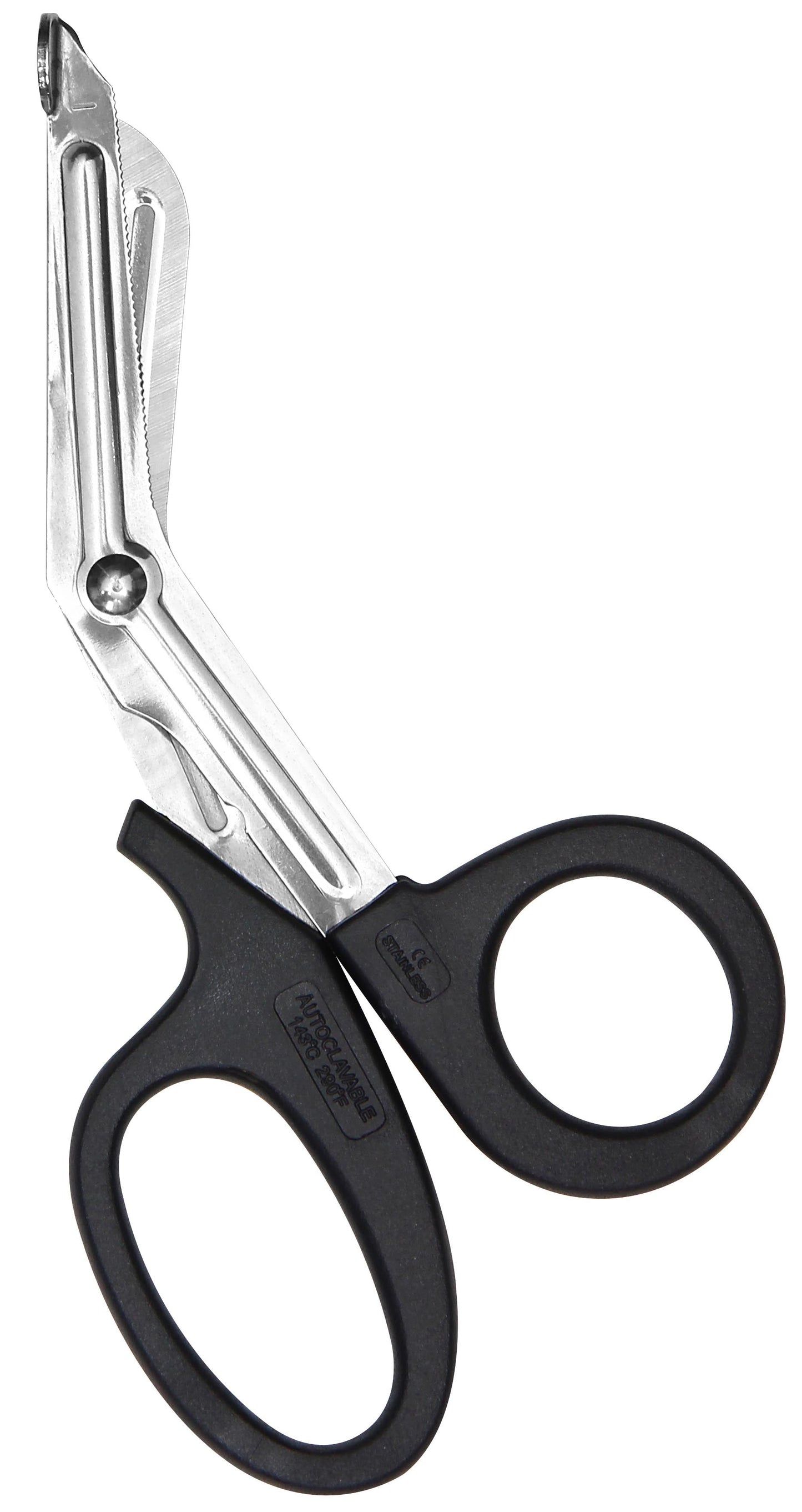 First Aid Only 7’’ Stainless Steel Bandage Shears Black Handle