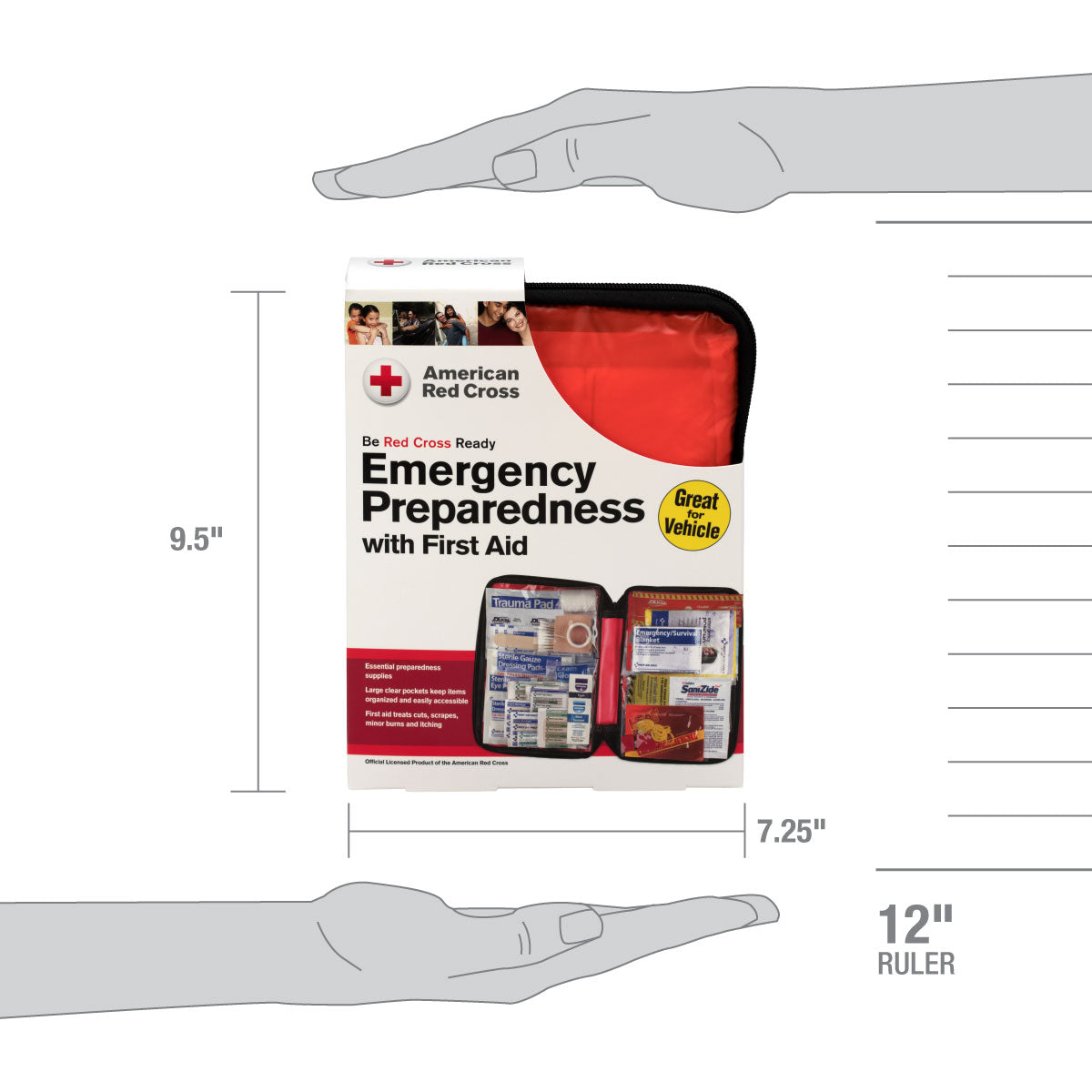 First Aid Only American Red Cross Emergency Preparedness Plus