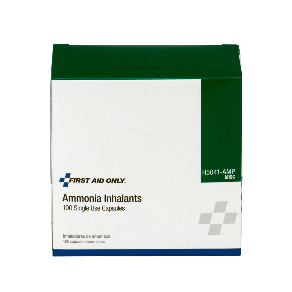 First Aid Only Ammonia Inhalants 100 Per Box