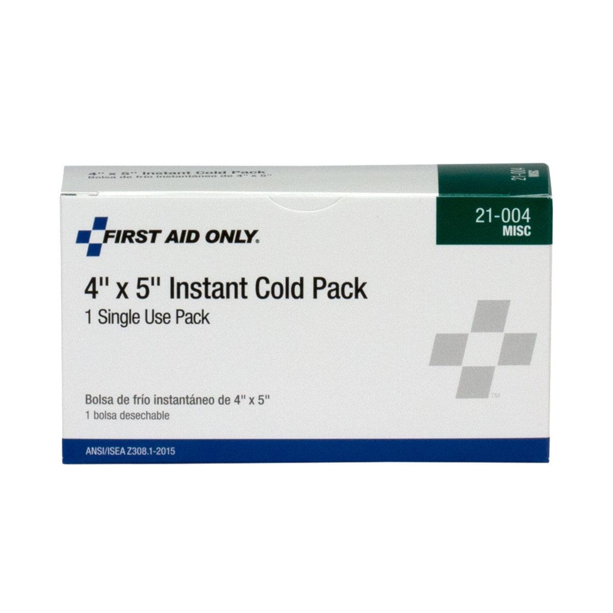 First Aid Only Cold Pack 4’’ x 5’’ 1 Per Box