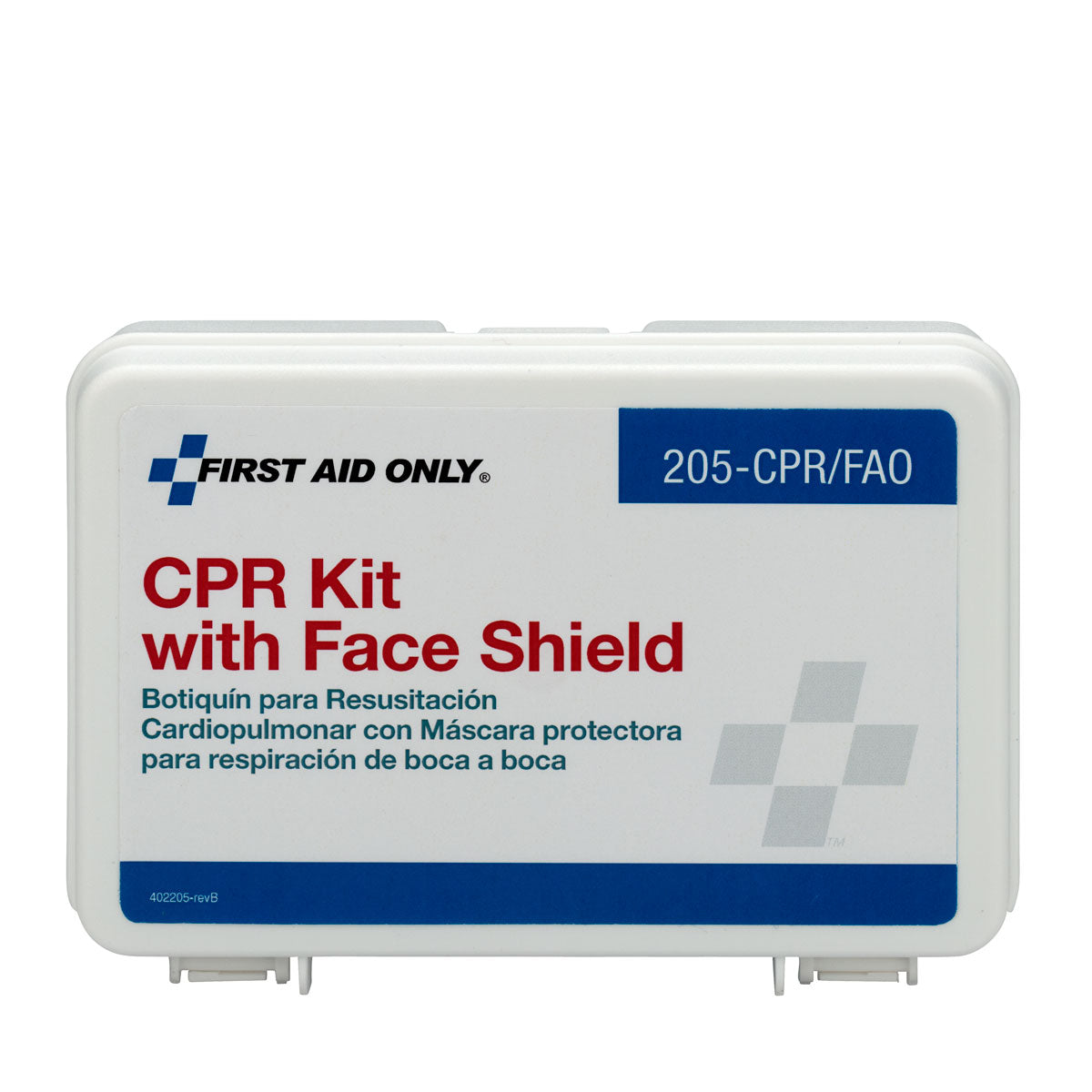 First Aid Only CPR Kit Single Use Plastic Case
