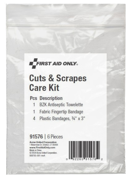 First Aid Only Cuts and Scrapes Care Kit