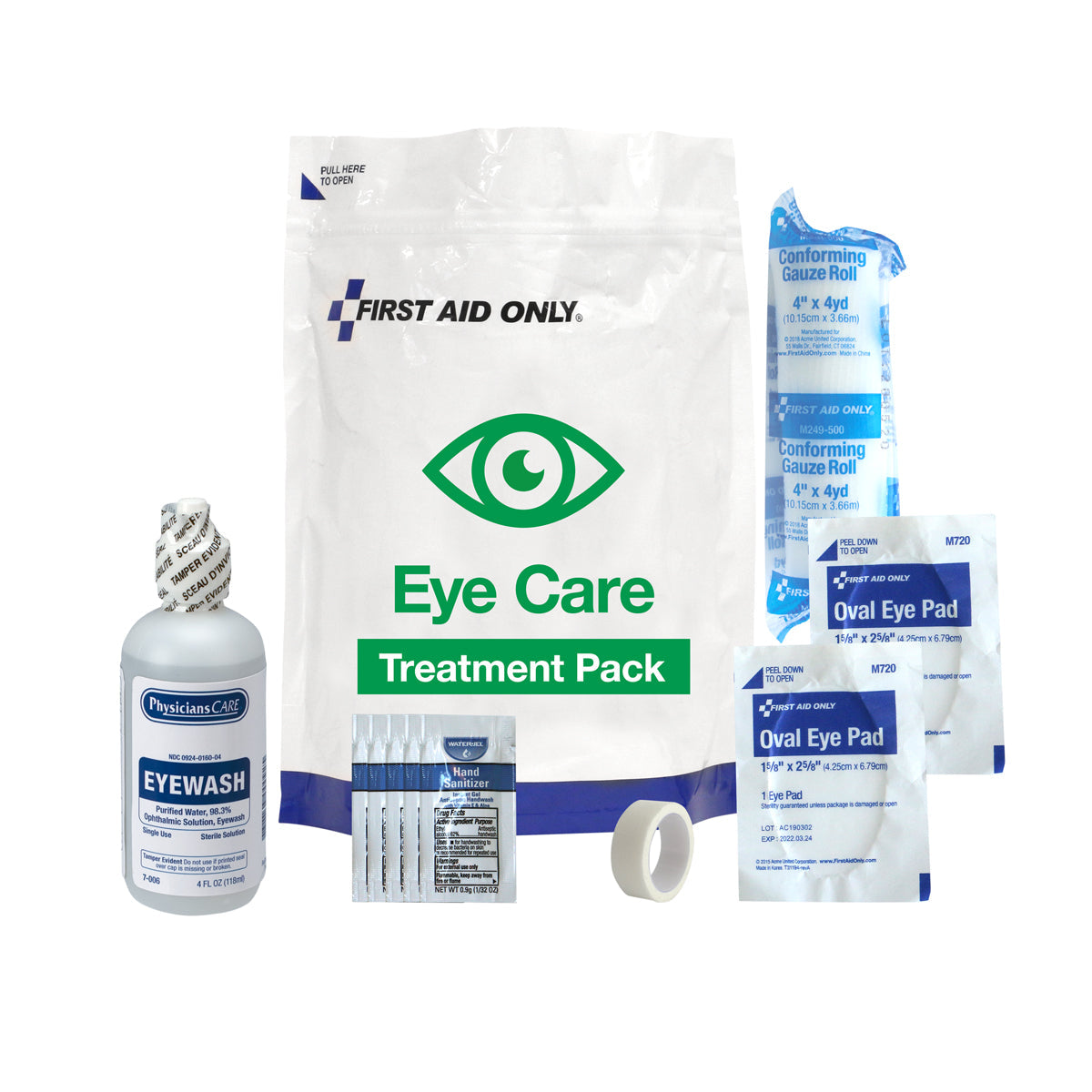 Eye Care Treatment Pack - First Aid Only – firstaidonly