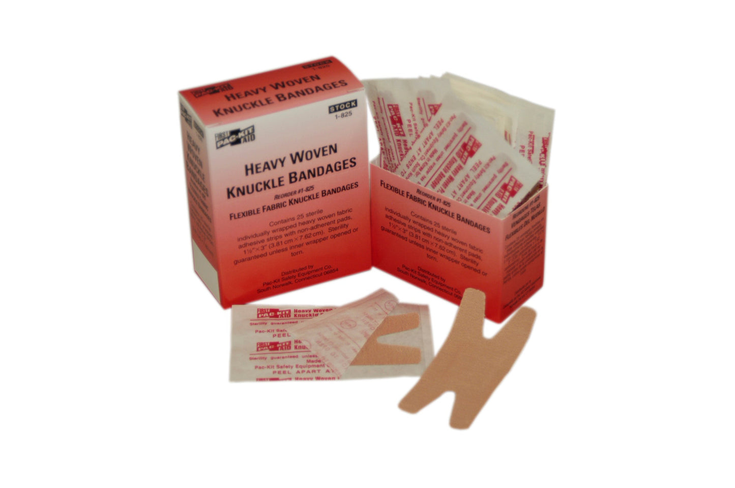 First Aid Only Heavy Woven Knuckle Bandages 25 Per Box