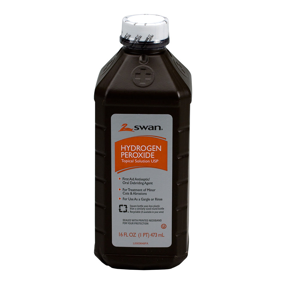 First Aid Only Hydrogen Peroxide 3% 16 oz Bottle