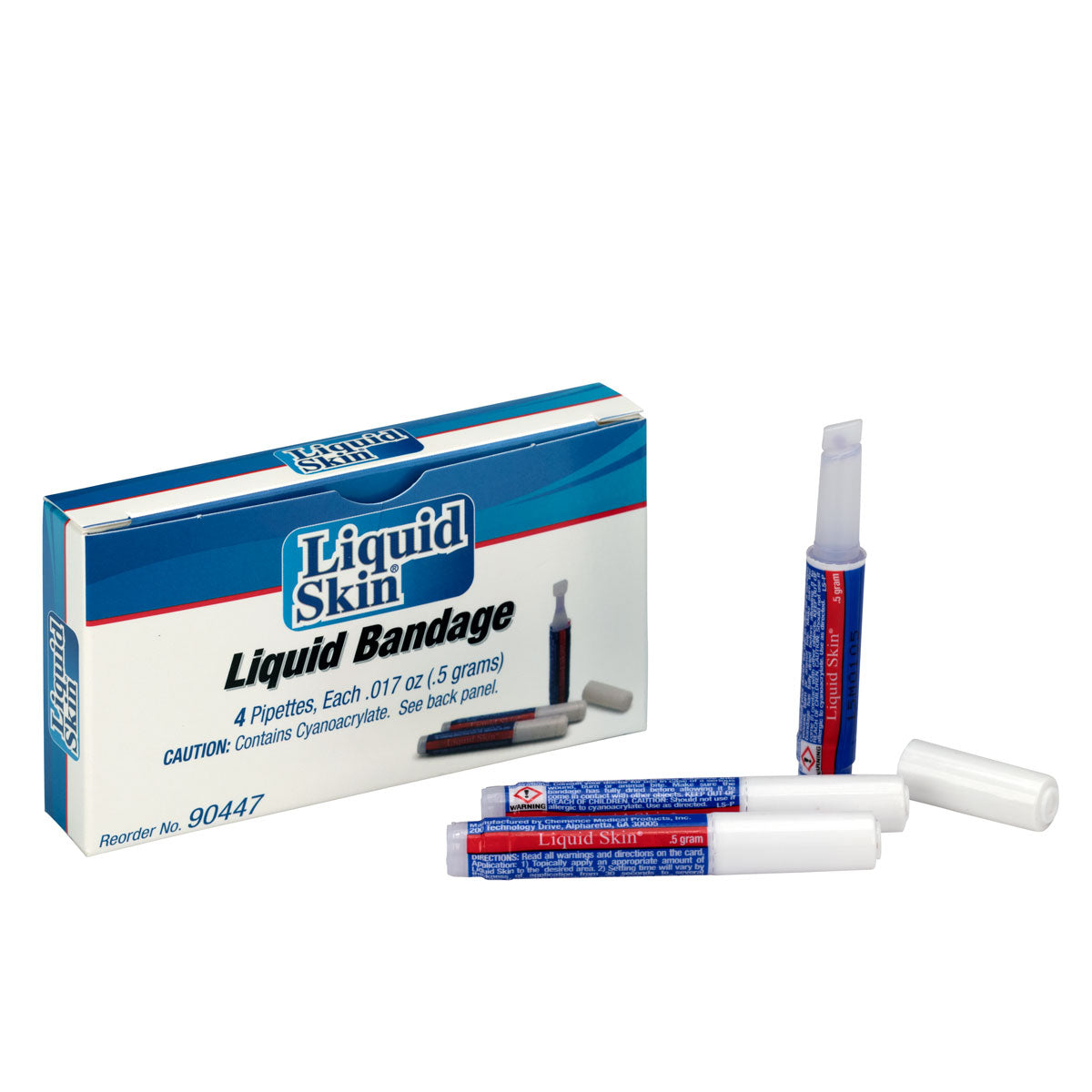 First Aid Only Liquid Skin Bandage 4 Per Box