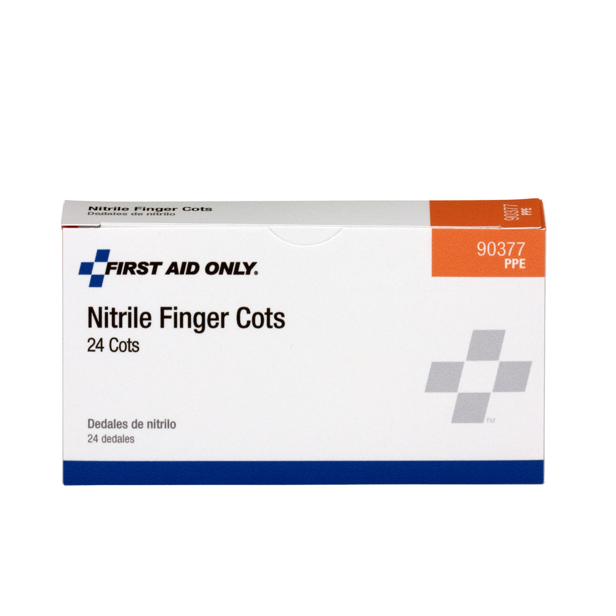 First Aid Only Nitrile Finger Cots 24 per Box