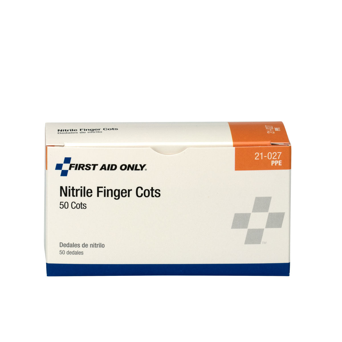 First Aid Only Nitrile Finger Cots 50 Per Box