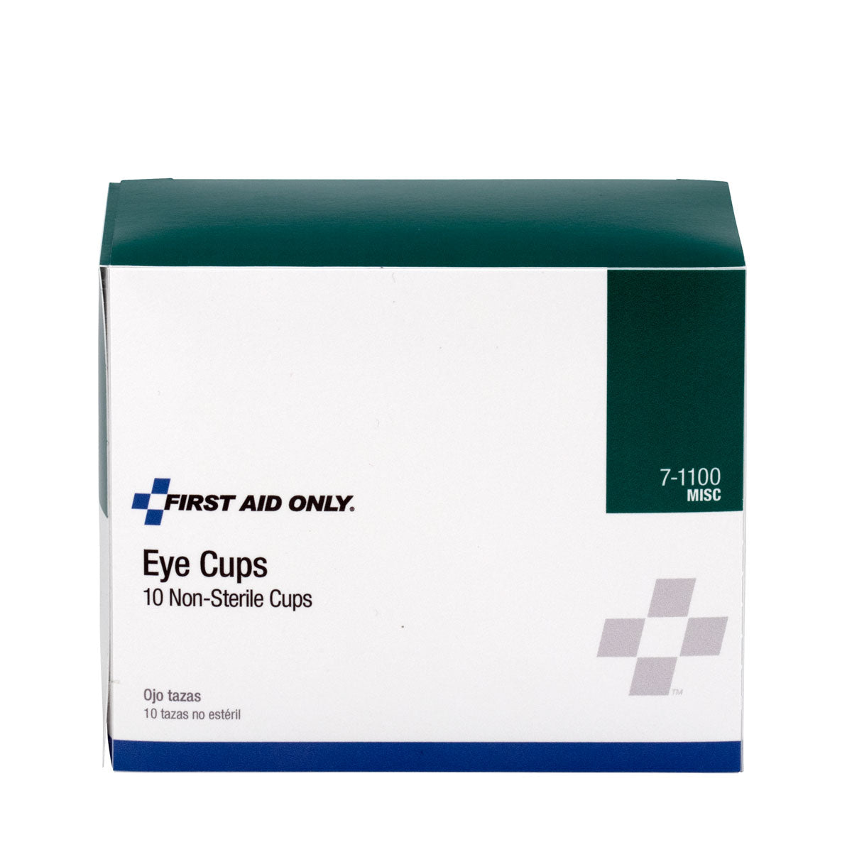 Non-Sterile Eye Cups 10 Per Box - First Aid Only – firstaidonly