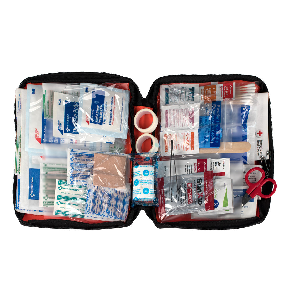 First Aid Only Outdoor Kit 205 Piece Fabric Case
