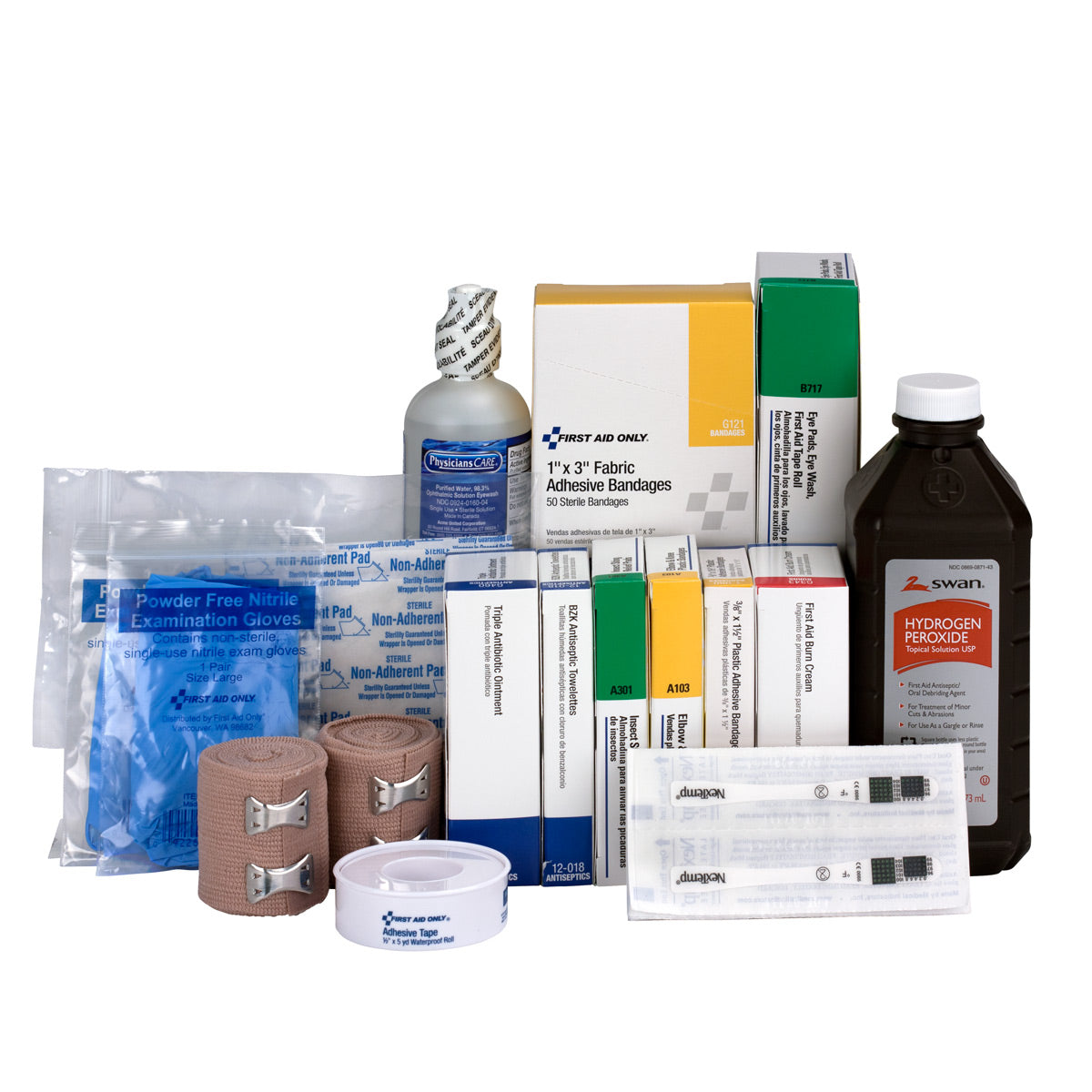 First Aid Only Pediatric 3 Shelf Station Refill