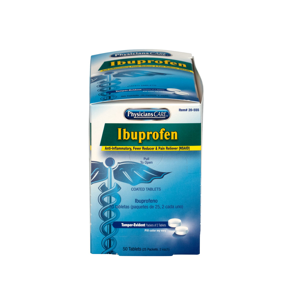 First Aid Only PhysiciansCare Ibuprofen 25x2 per Box