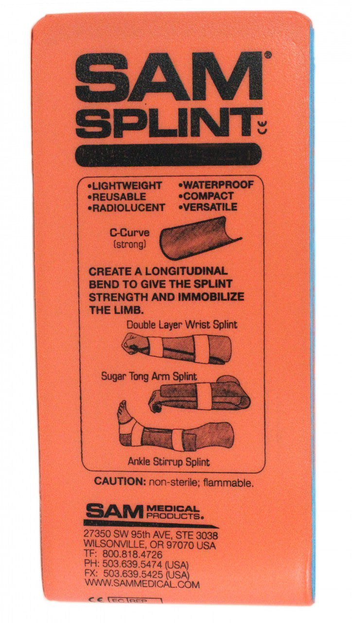 First Aid Only Sam Splint 9’’ Length x 4’’ Width Junior