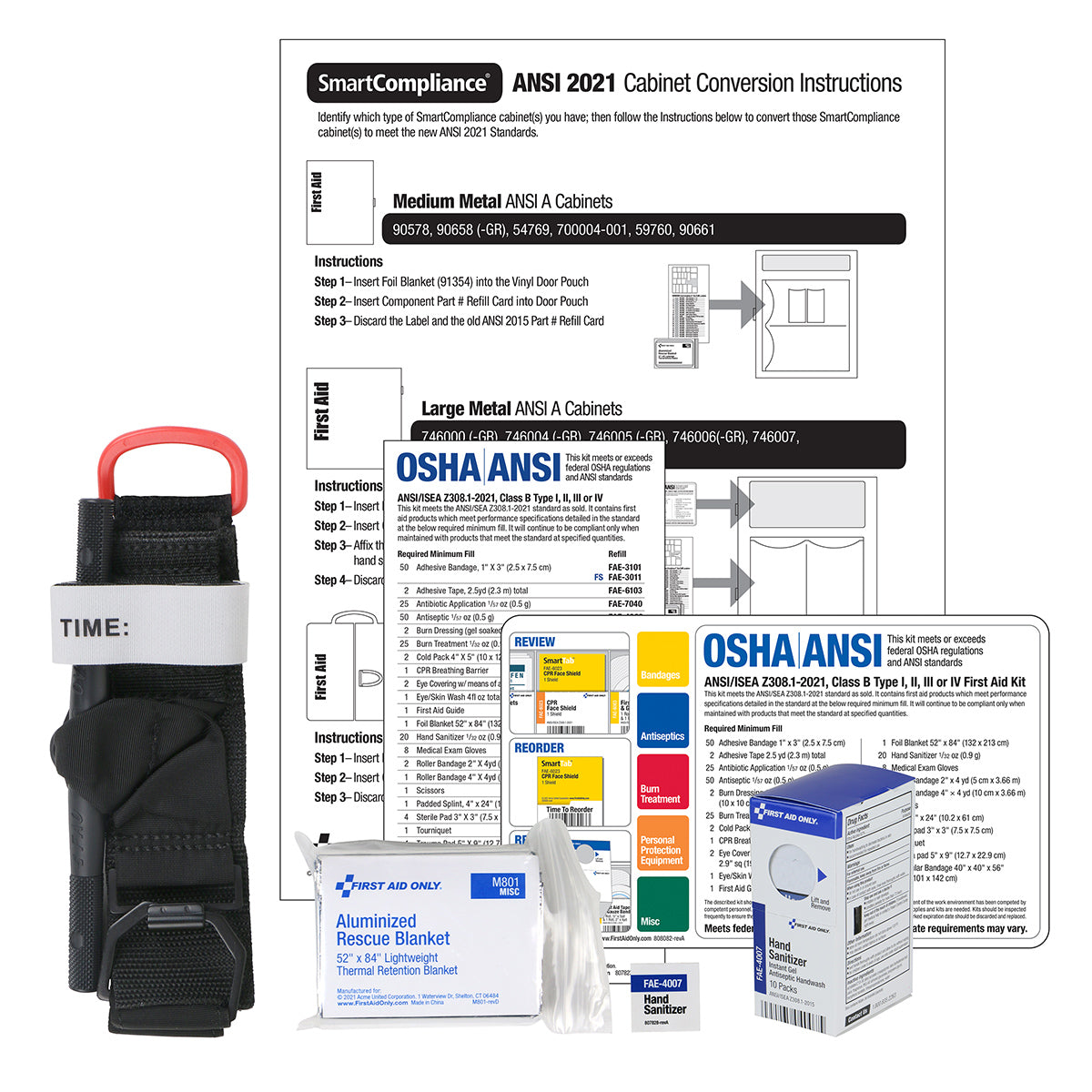 First Aid Only SmartCompliance ANSI B 2021 Conversion Kit
