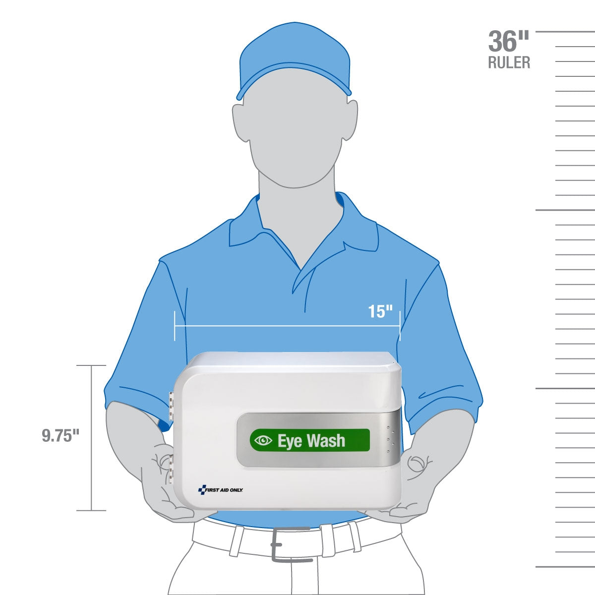 First Aid Only SmartCompliance Complete Eyewash Station