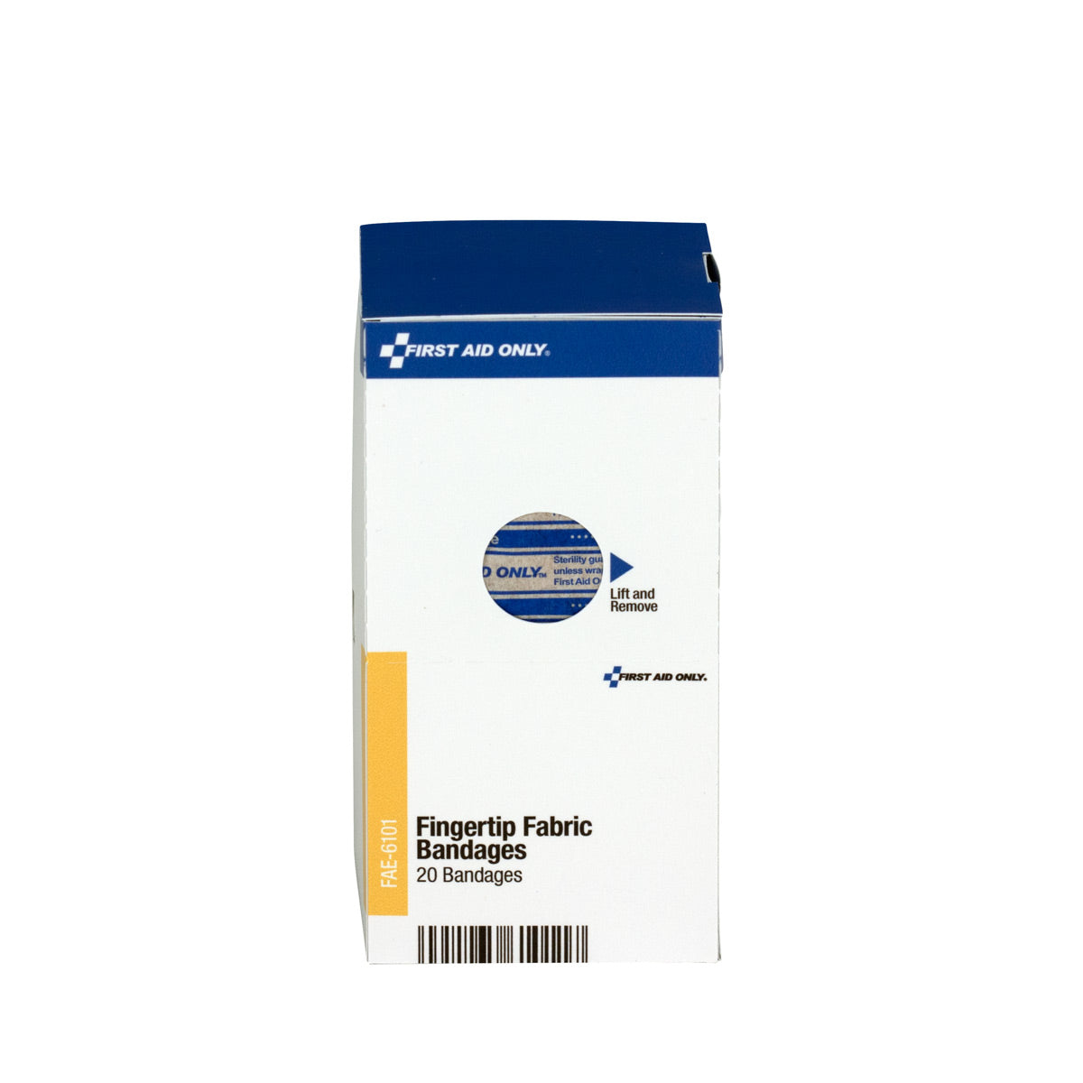 First Aid Only SmartCompliance Fabric Fingertip Bandages 20 per Box