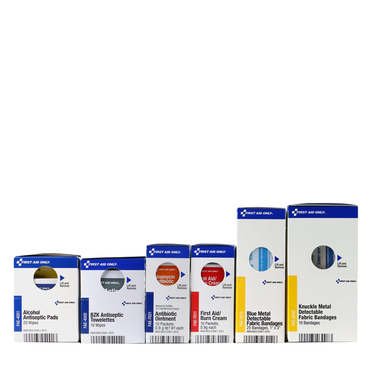 First Aid Only SmartCompliance Large Popular Refills Food Service No Meds