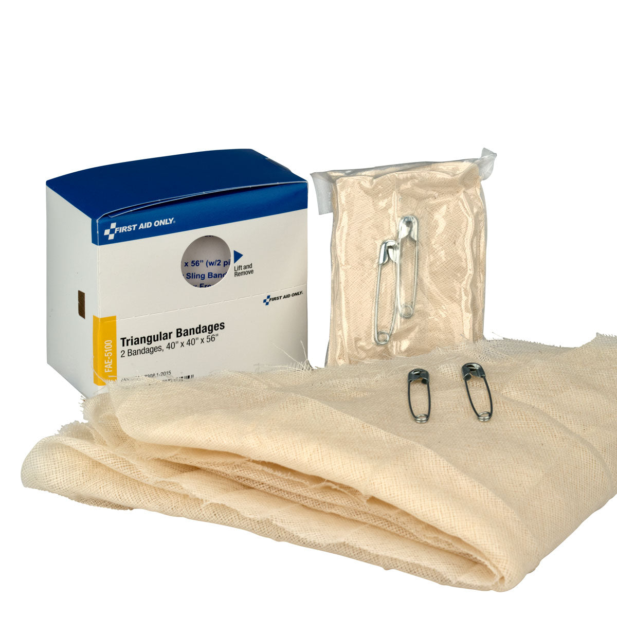 First Aid Only SmartCompliance Refill Triangular Bandage 2 per Box