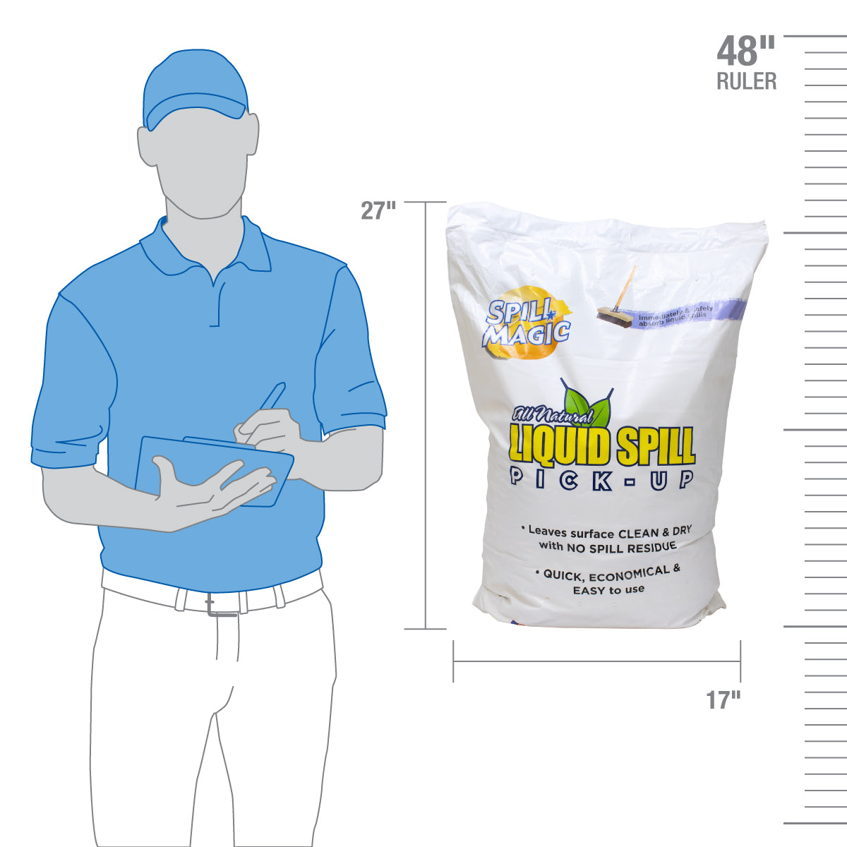 First Aid Only Spill Magic Powder 12 lb bag