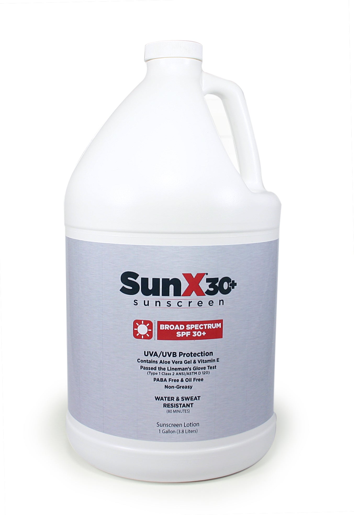 First Aid Only SunX30 Sunscreen Lotion 1 Gallon