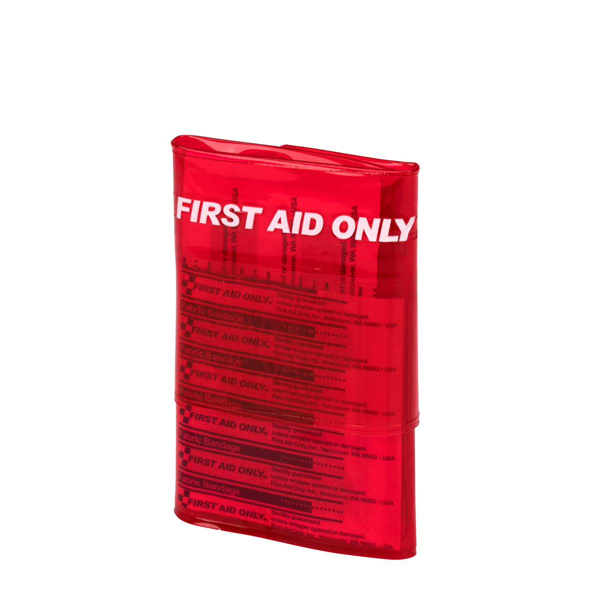 First Aid Only Trifold Travel Kit Vinyl Case