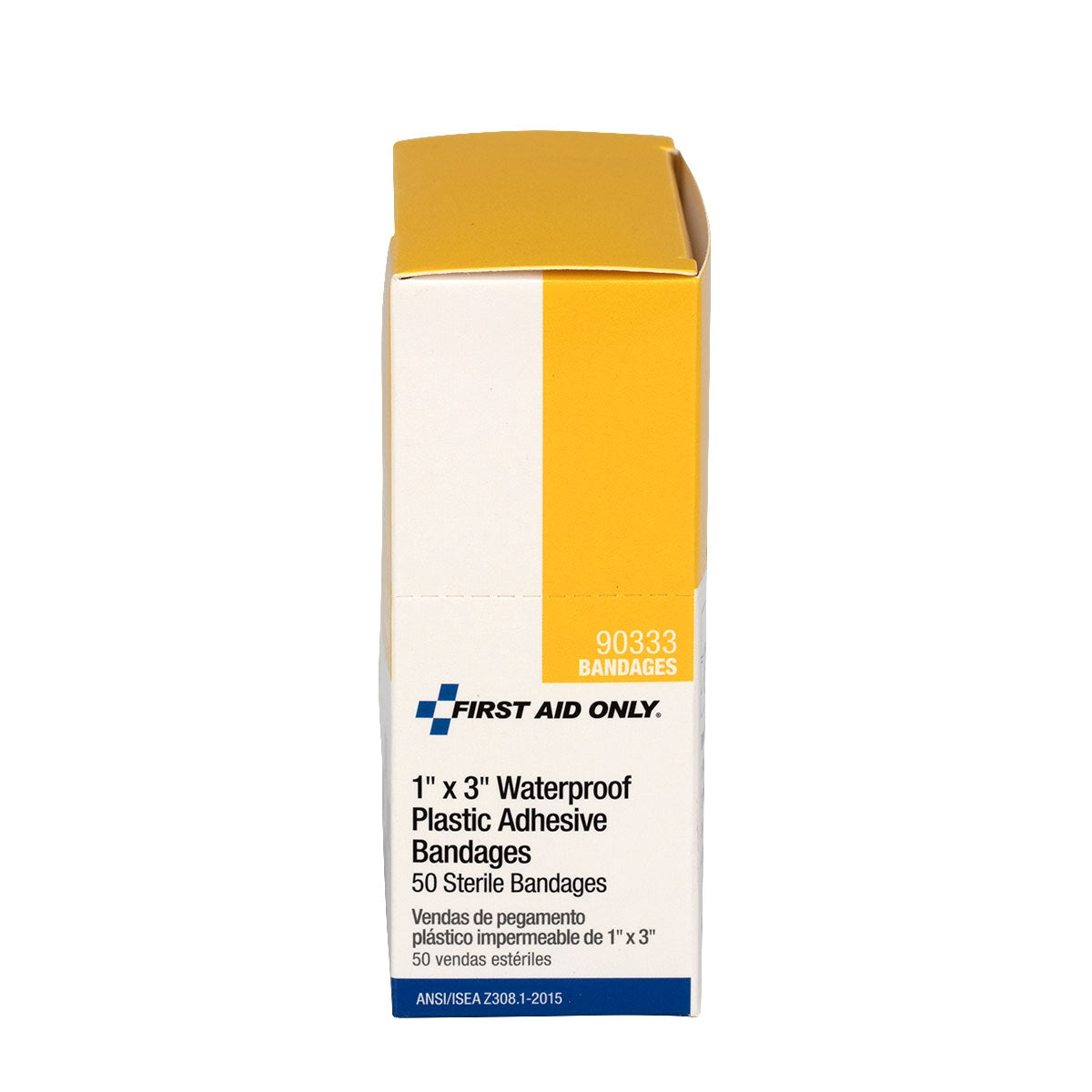 First Aid Only Waterproof Bandages 3’’ x 1’’ Box of 50