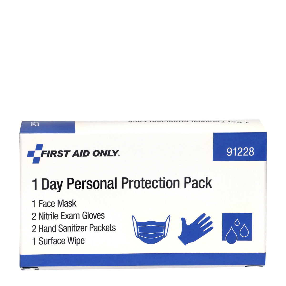 First Aid Only 1-Day Personal Protection Pack