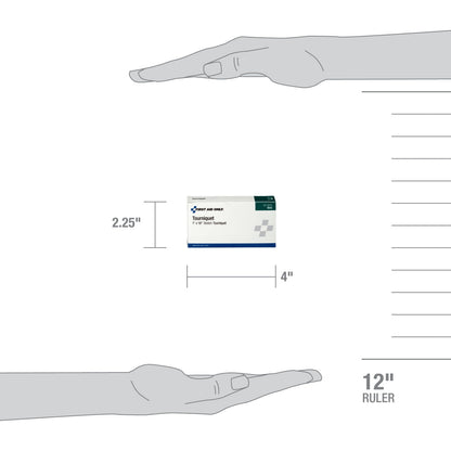 First Aid Only 1’’ x 18’’ Rubber Tourniquet 1 Per Box