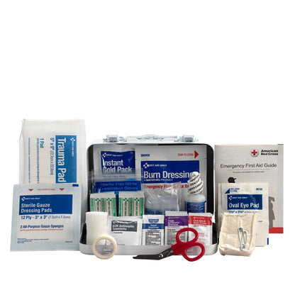 First Aid Only 10 Person ANSI A Metal Kit 2021 Compliant