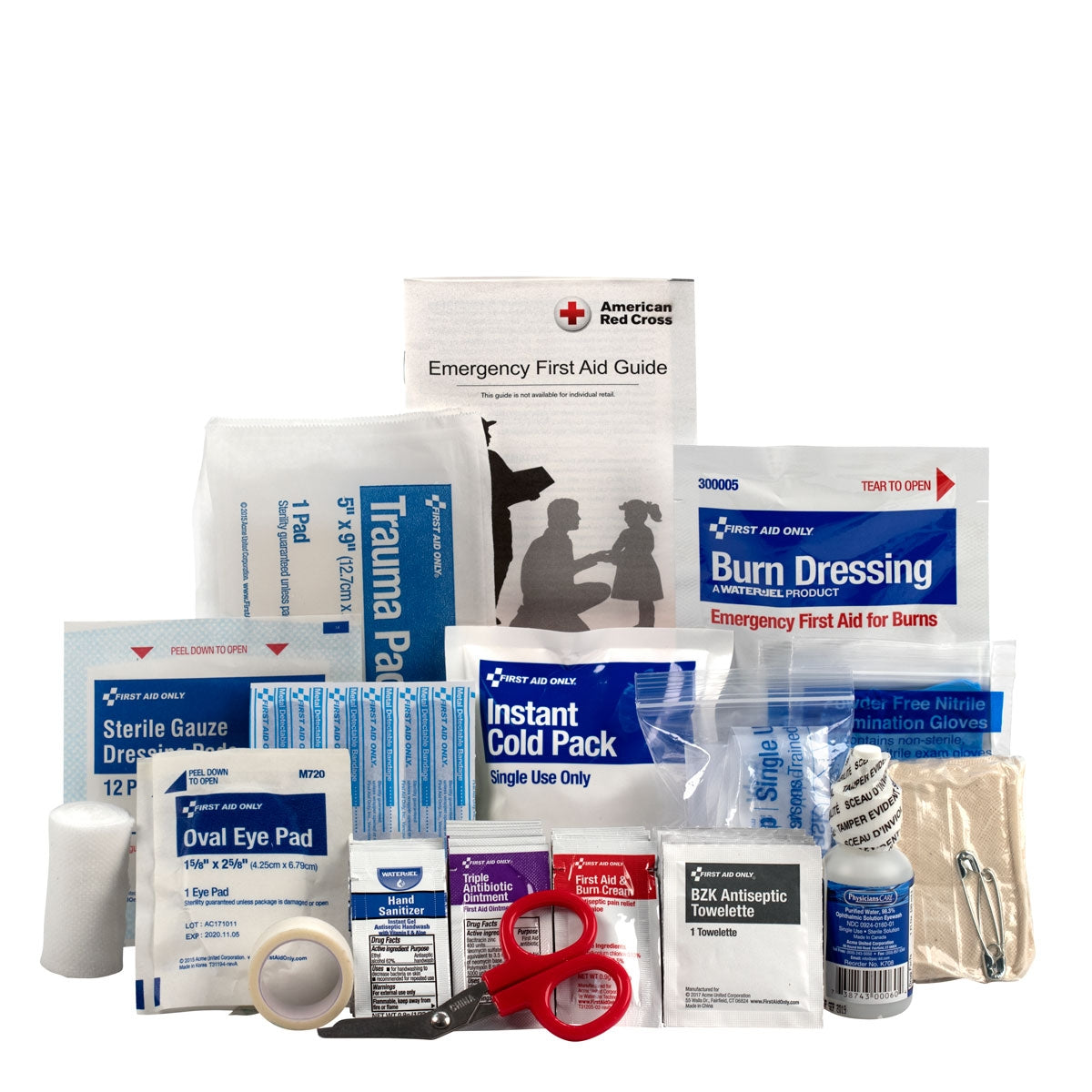 First Aid Only 10 Person Kit ANSI A Refill