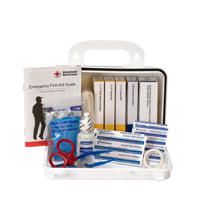 First Aid Only 10-Person Plastic Light Duty Vehicle Kit OSHA Compliant