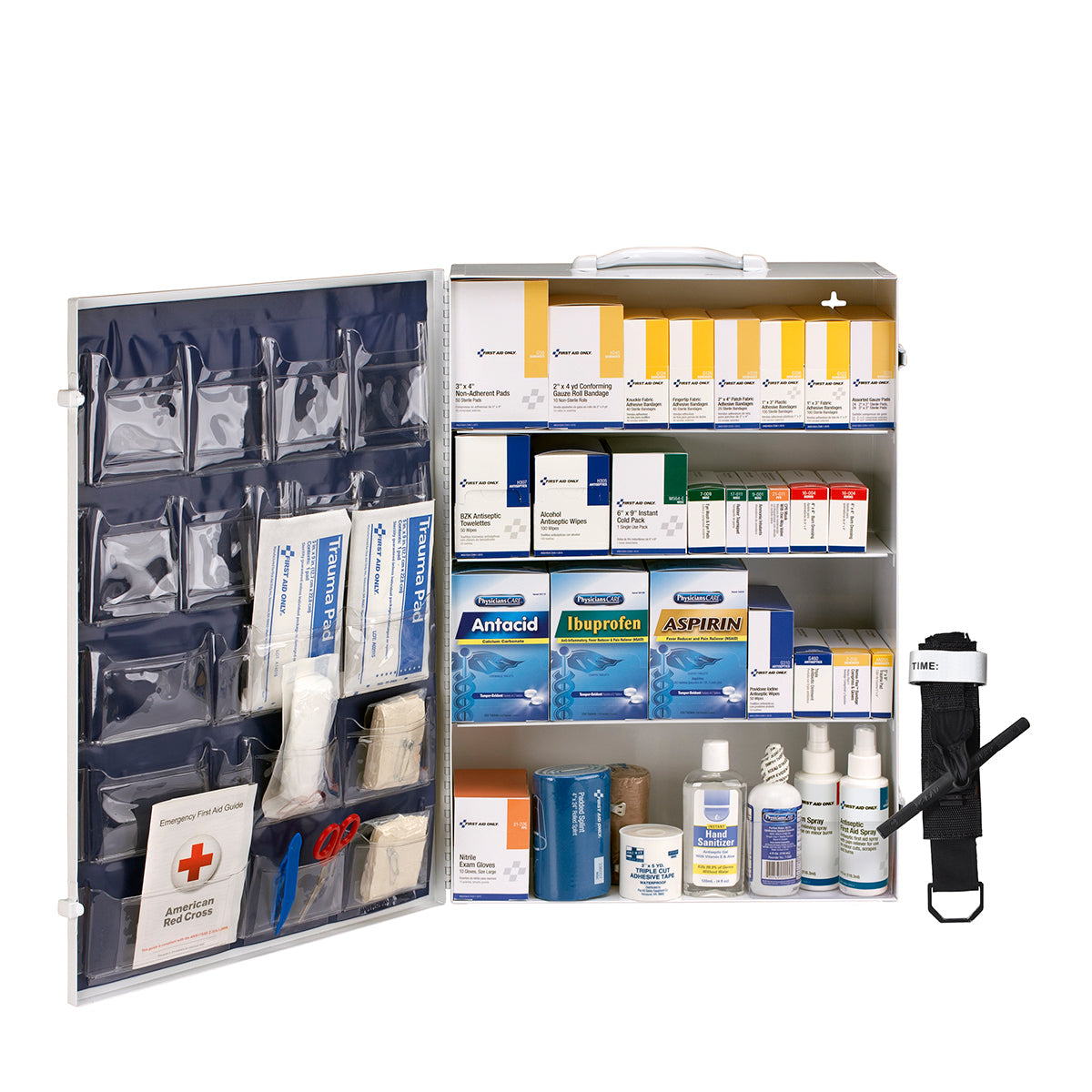 150 Person ANSI B 4 Shelf First Aid Cabinet ANSI 2021 – firstaidonly
