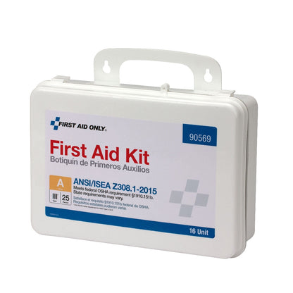 First Aid Only 16 Unit 25 Person ANSI A Kit