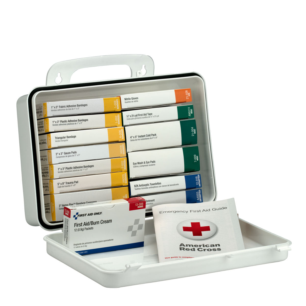 16 Unit First Aid Kit Plastic Case - First Aid Only – firstaidonly