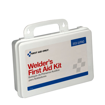 First Aid Only 16 Unit Welders Kit Plastic Case