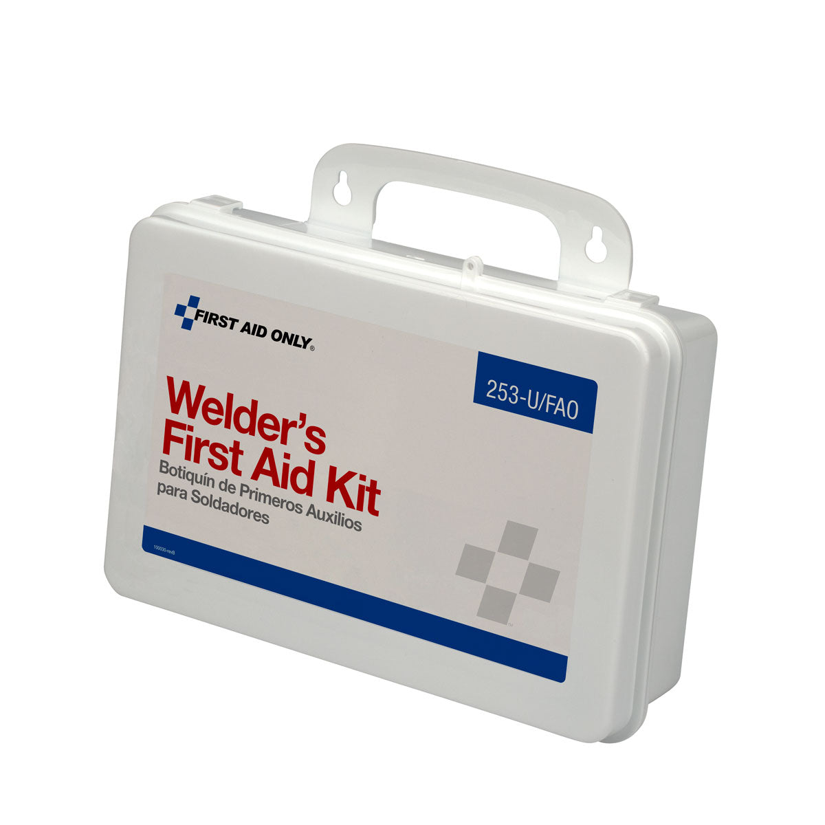 First Aid Only 16 Unit Welders Kit Plastic Case