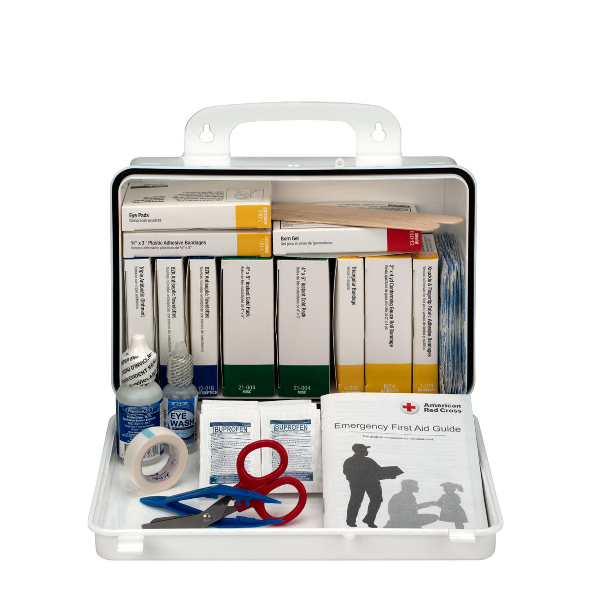 First Aid Only 16 Unit Welders Kit Plastic Case