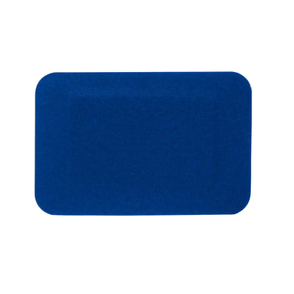 First Aid Only 2’’ x 3’’ Patch Blue Metal Detectable Adhesive Fabric Bandages 25 per Box
